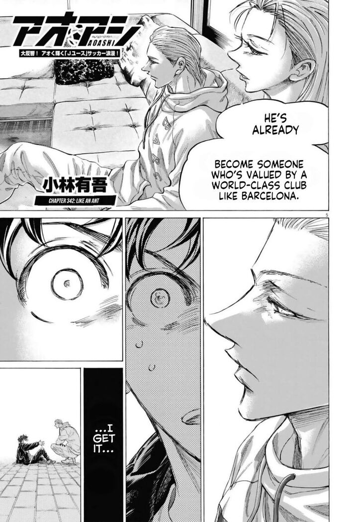 Ao Ashi, Chapter 342 image 05